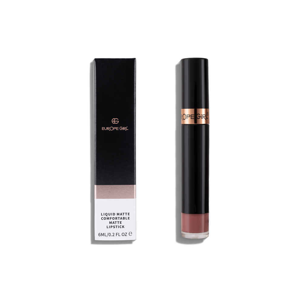 Buy Europegirl Cosmetics Comfortable Matte Liq Lipstick : Brooklyn - 04 6 ml - Purplle