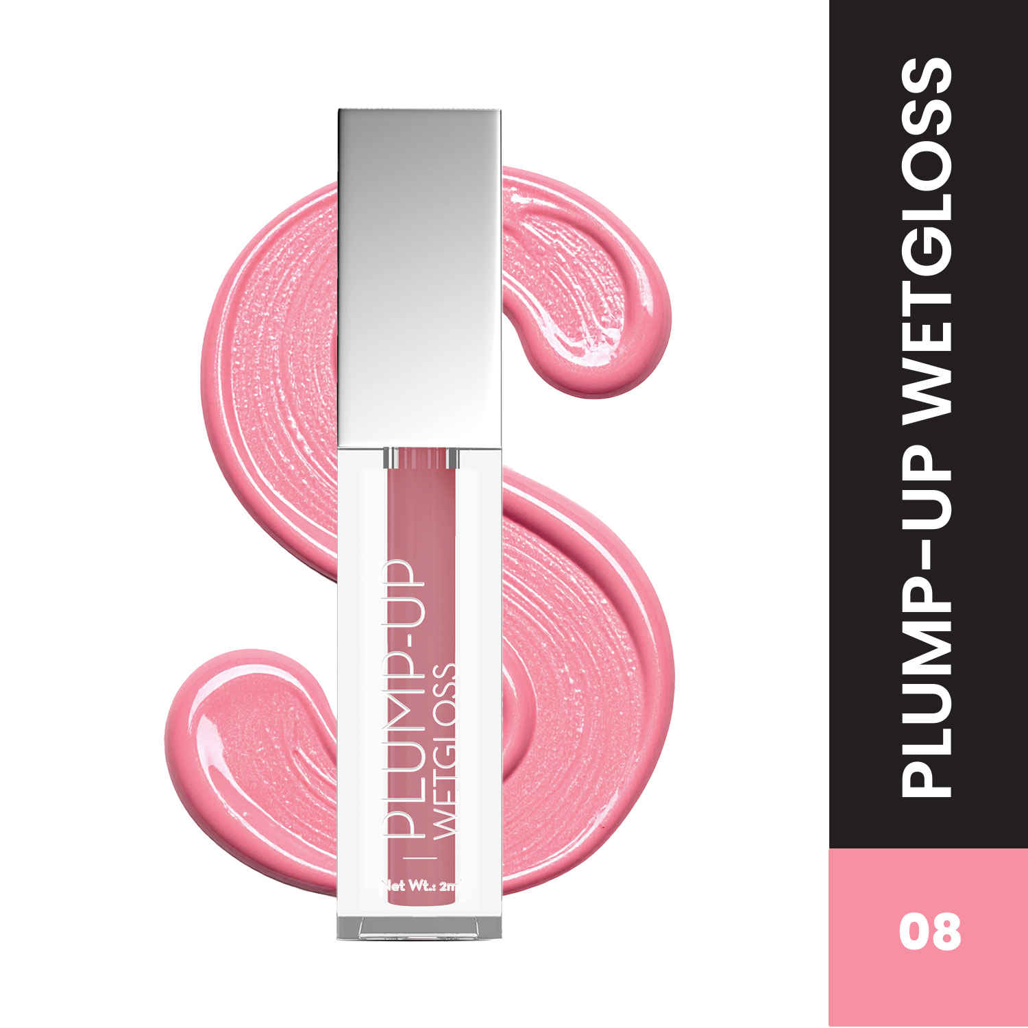 Buy Swiss Beauty Plump-Up Wet Lip Gloss for Glossy and Fuller Lips 8-Deep Desire 2 ml - Purplle