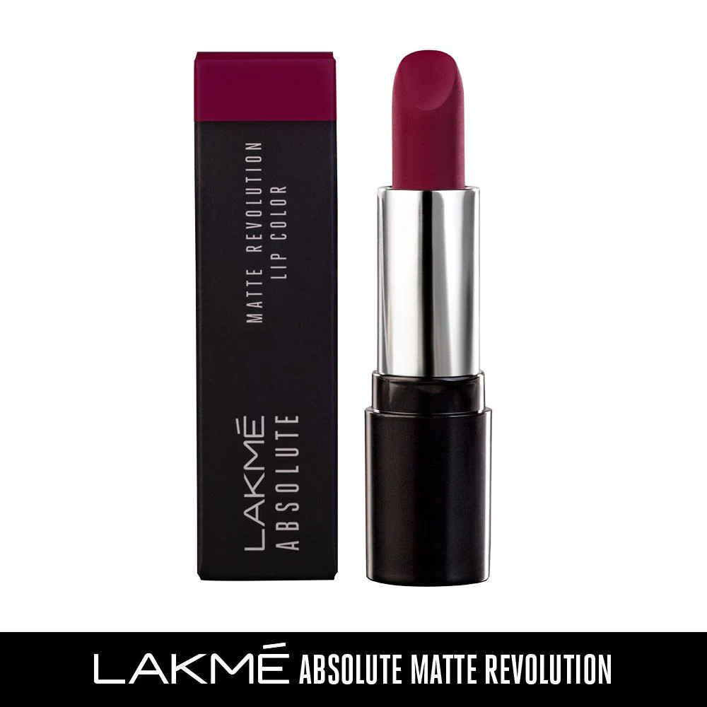 Buy Lakme Absolute Matte Revolution Lip Color - Dynamite Berry 501 (4 gm) - Purplle