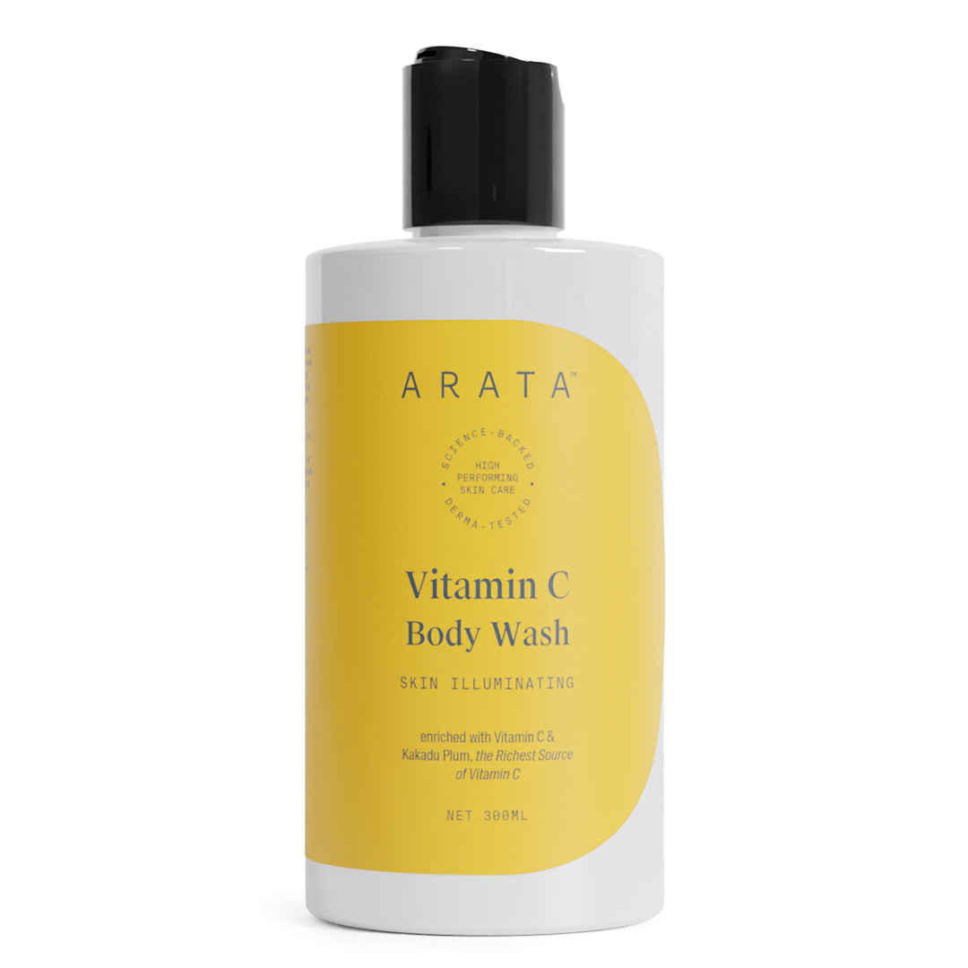 Buy Arata Vitamin C Body Wash for Glowing Skin - 300 ml - Purplle