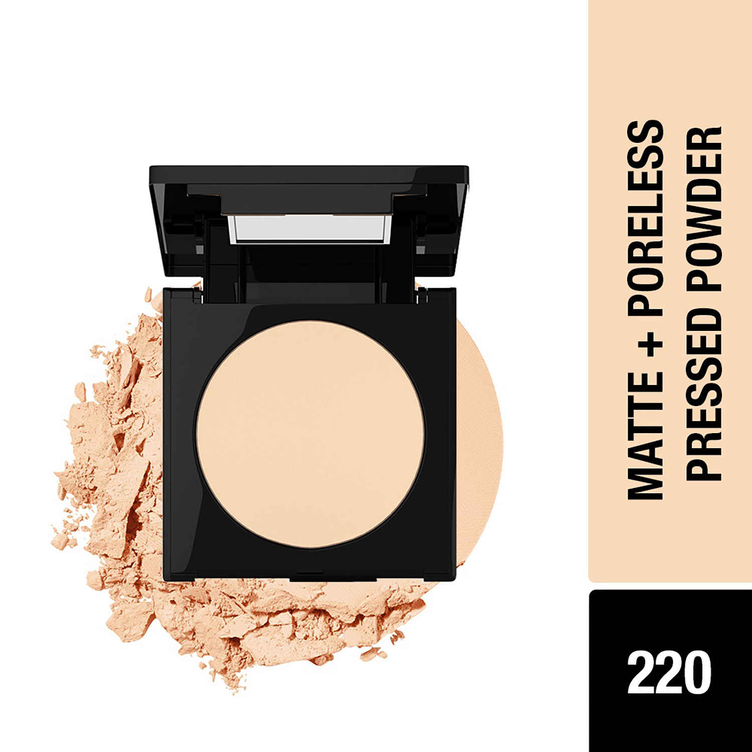 Buy Maybelline New York Fit Me Matte + Poreless Pressed Powder Natural Beige 220 Normal to Oily (8.5 gm) - Purplle