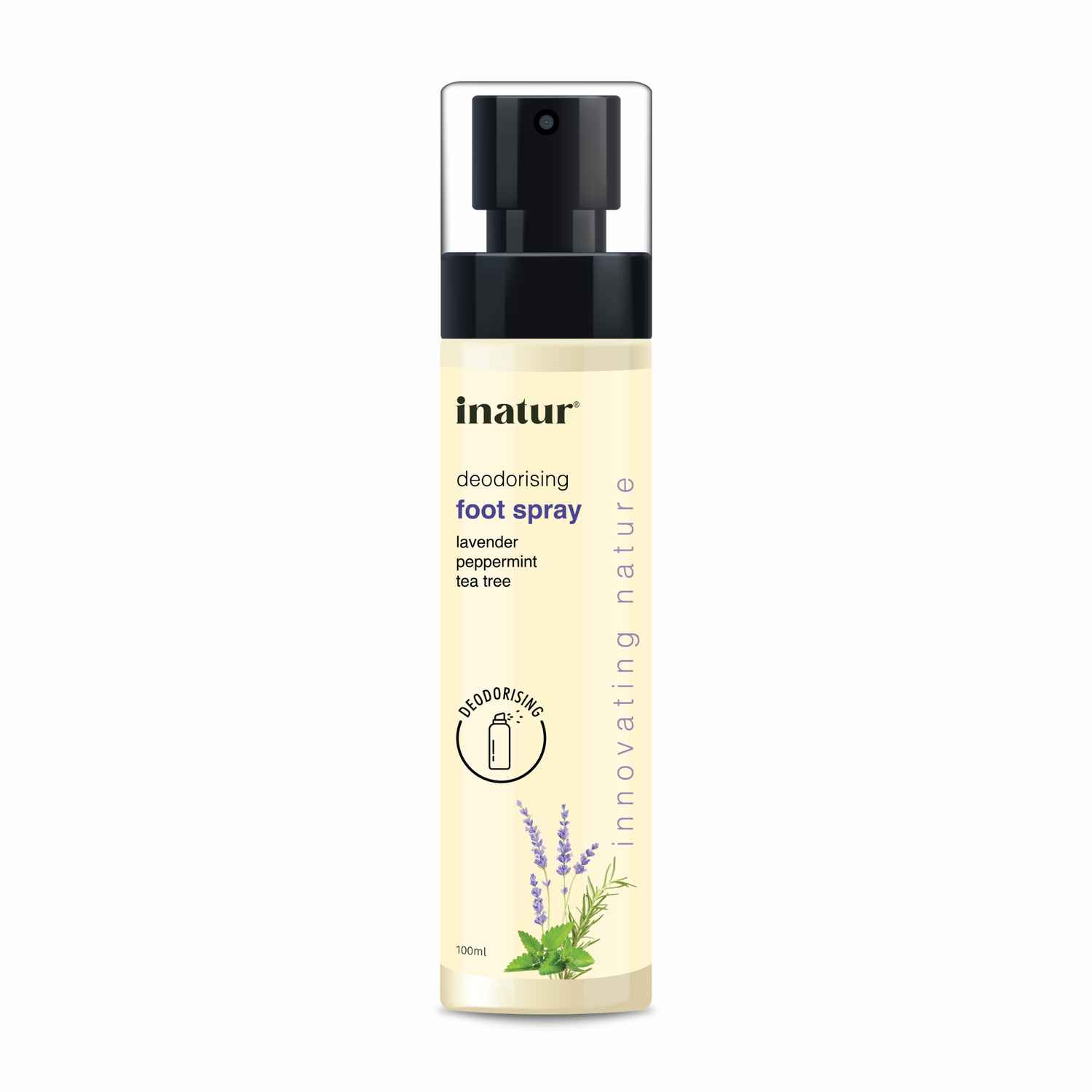 Buy Inatur Foot Spray- 100 ml - Purplle
