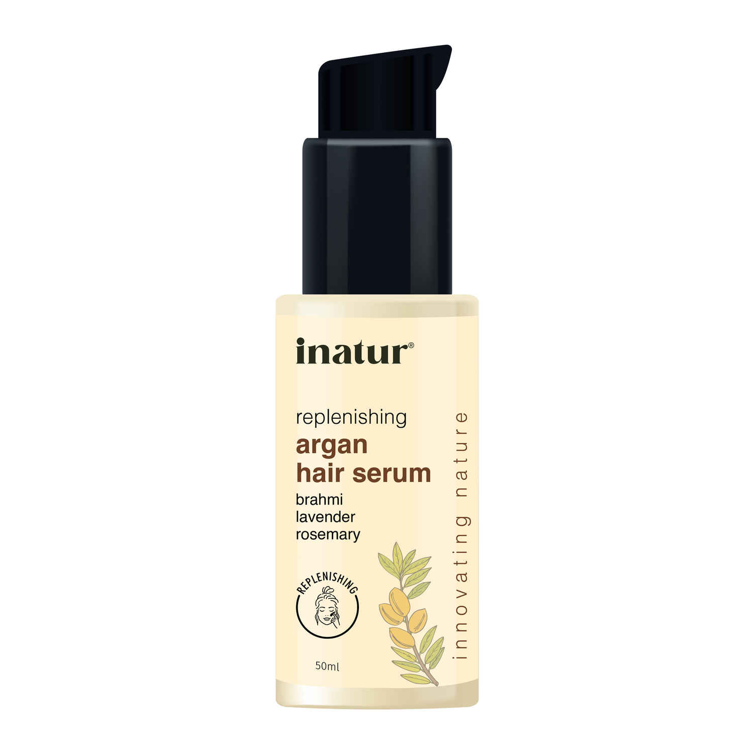 Buy Inatur Argan Hair Serum- 50 ml - Purplle