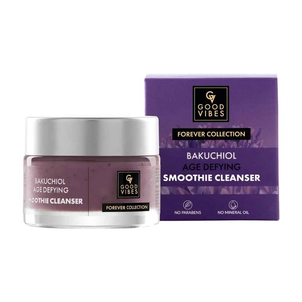 Buy Good Vibes Bakuchiol Age Defying Smoothie Cleanser | Gentle Cleansing, Anti-Ageing | For Smooth & Soft Skin | Forever Collection | (45 g) - Purplle