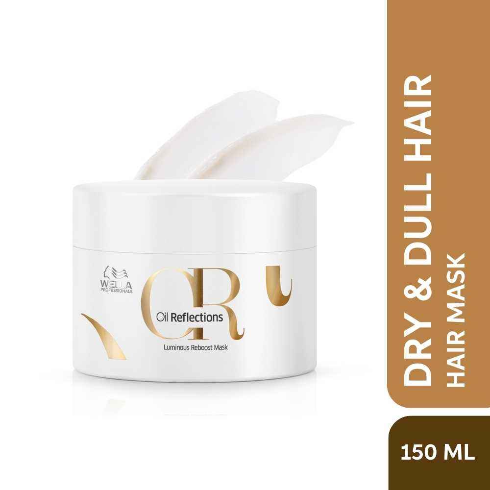 Buy Wella Professionals Oil Reflections Luminous Reboost Hair Mask | Deep Nourishment & Shine | 150 ml - Purplle