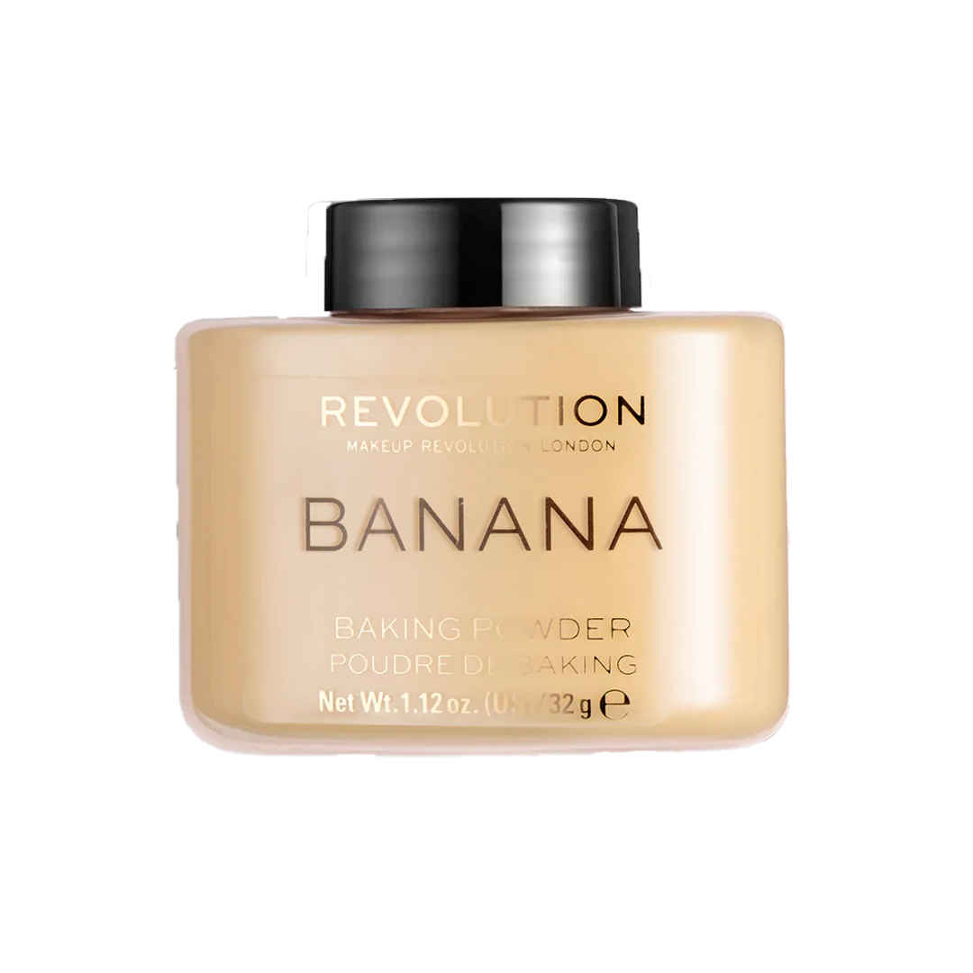 Buy Makeup Revolution Loose Baking Powder Banana 32 GM - Purplle