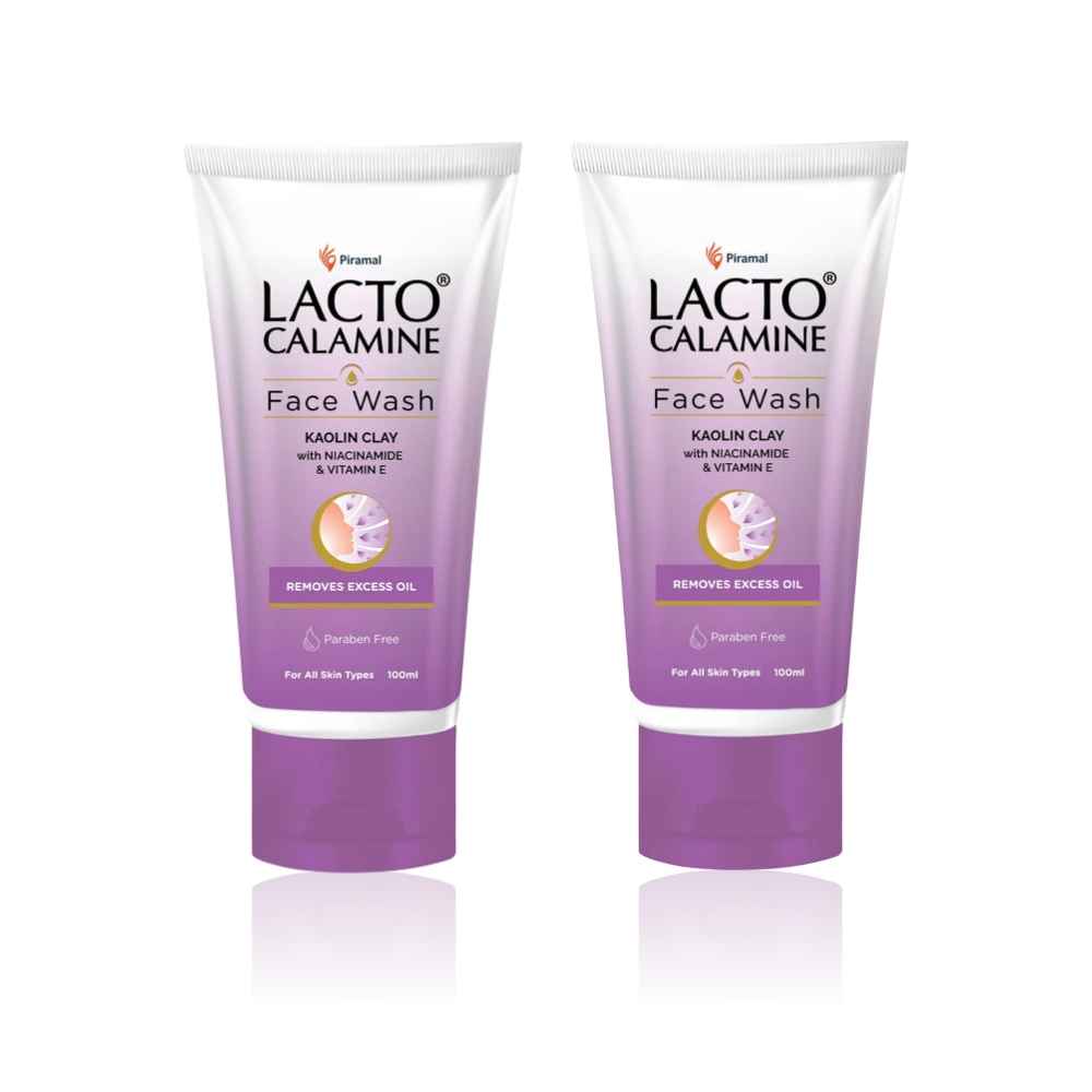 Buy Lacto Calamine Lacto Calamine Face Wash (100 ml) Pack of 2 - Purplle