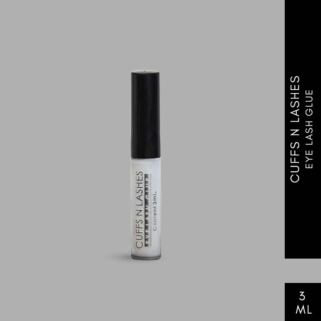 Buy Cuffs N Lashes Eyelash Glue ' 3 ml ' - White - Purplle