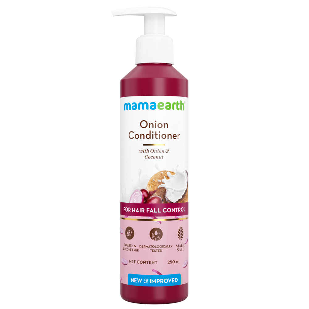 Buy Mamaearth Onion Conditioner For Hair Growth & Hair Fall Control With Coconut Oil (250 ml) - Purplle