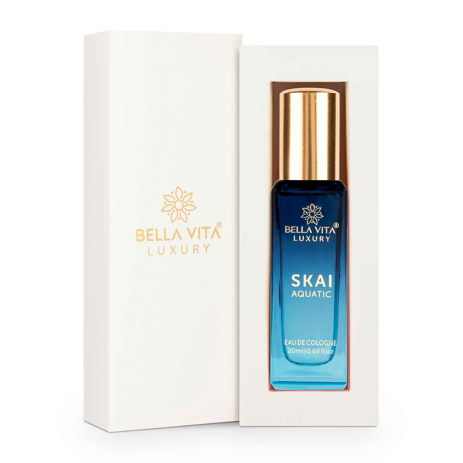 Buy Bella Vita Organic SKAI AQUATIC Unisex Cologne Perfume For Men & Women with Musky & Fresh Fragrance 20 ML - Purplle