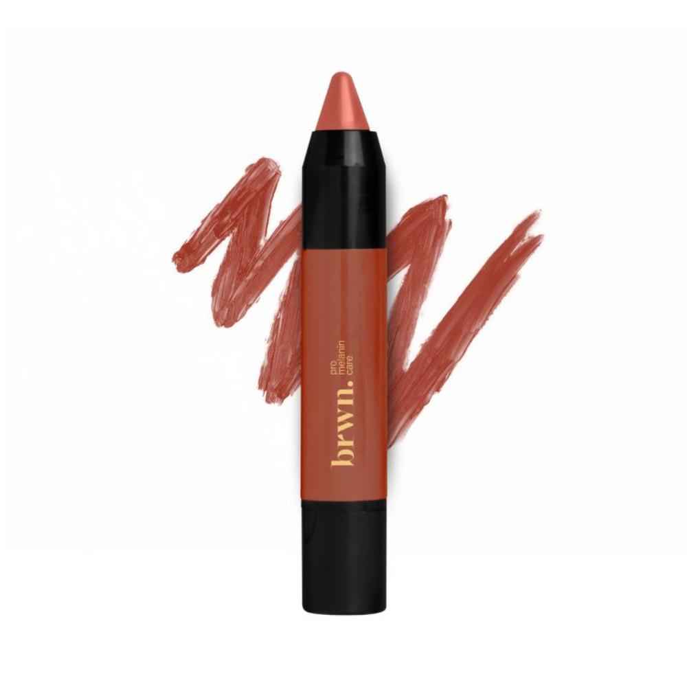 Buy Brwn Lip Crayon Moody Mocha 3 gm - Purplle