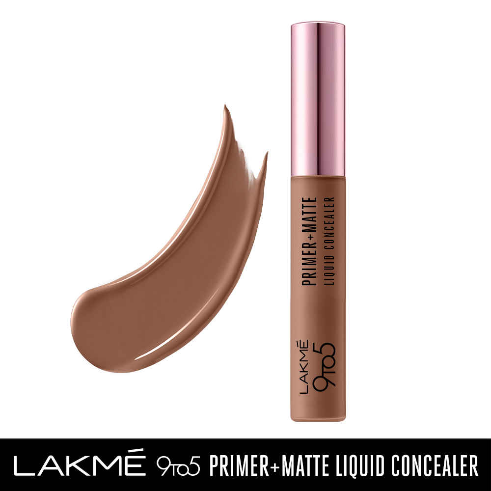 Buy Lakme 9to5 Primer+Matte Liquid Concealer 39 Cocoa, 5.4 ml - Purplle