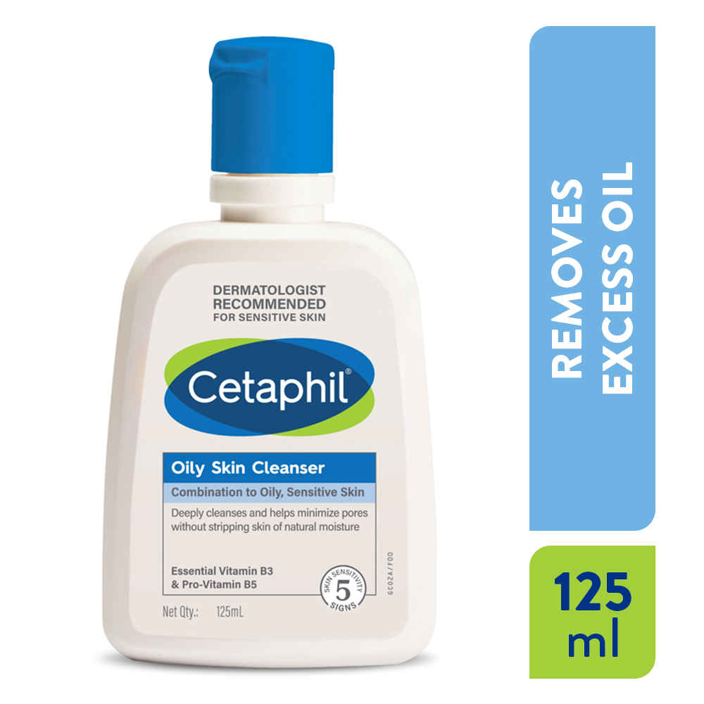 Buy Cetaphil Cleanser For Oily Skin (125 ml) | Face Wash for Oily Skin - Purplle