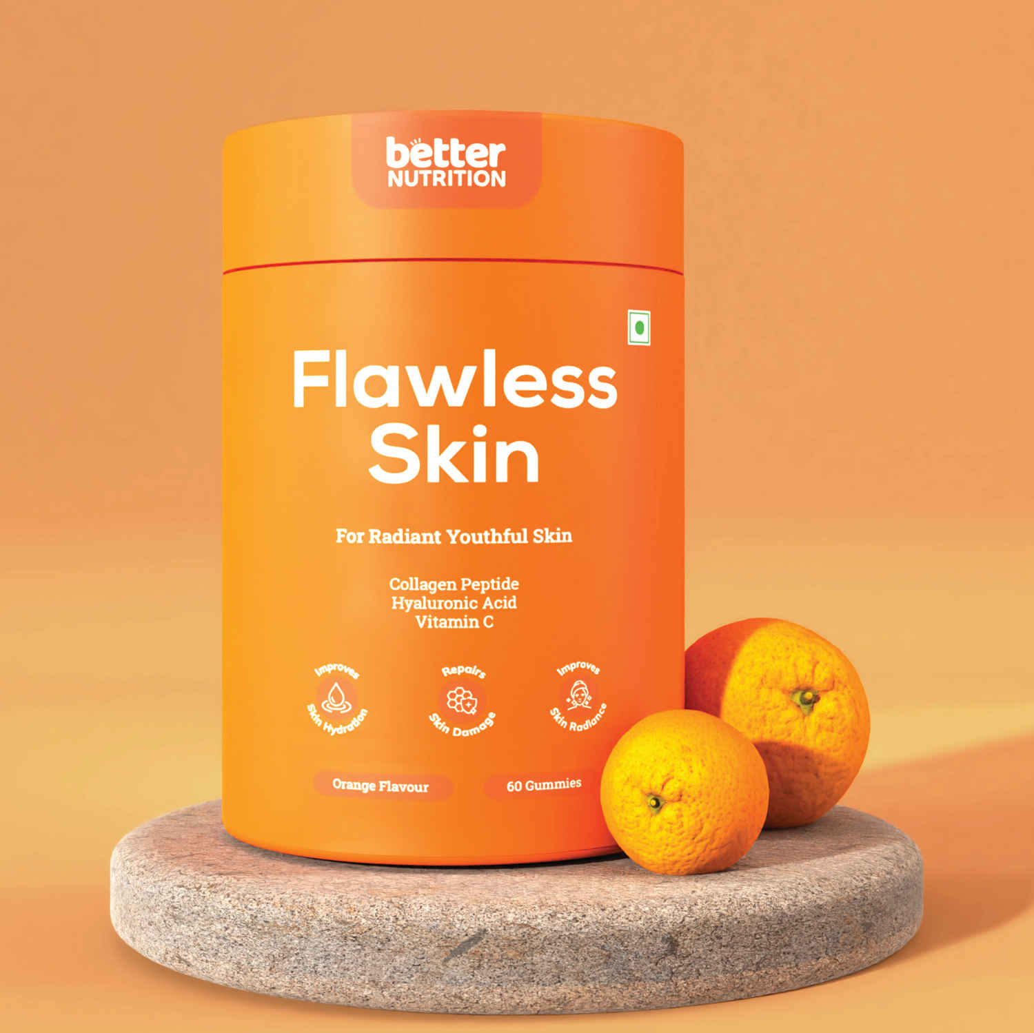 Buy Better Nutrition Flawless Skin Collagen Gummies - Purplle