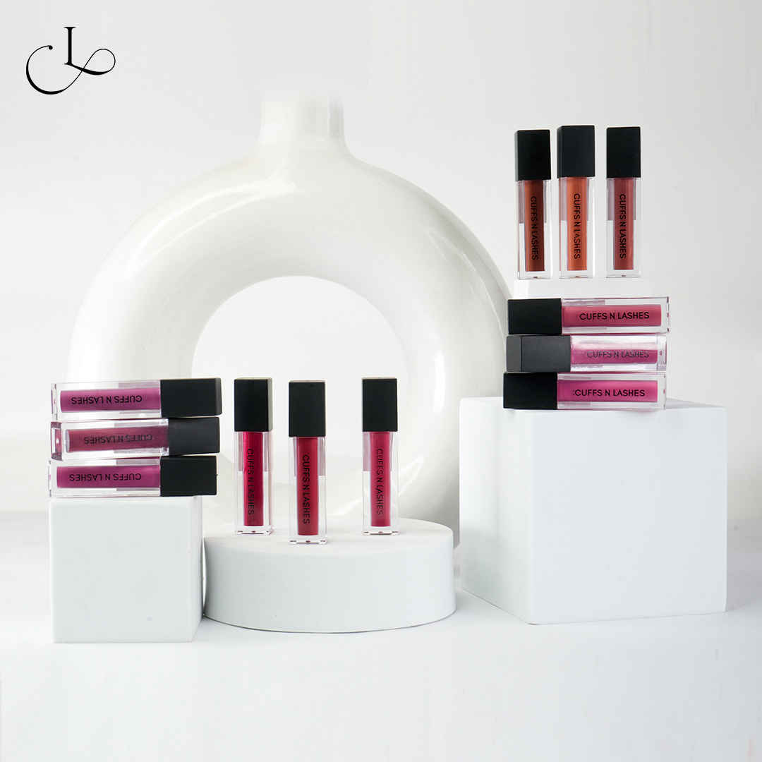 Buy Cuffs N Lashes Matte Mini Liquid Lipstick I SET OF 12 (2 ml Each) - Purplle