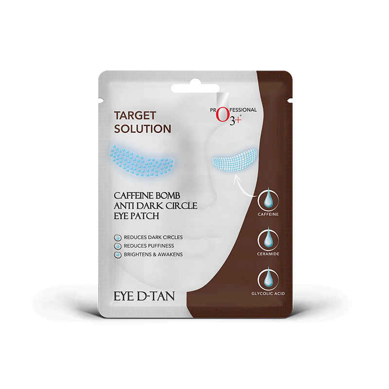 Buy O3+ Caffeine Bomb Anti Dark Circle Eye Patch - 1 Pc - Purplle