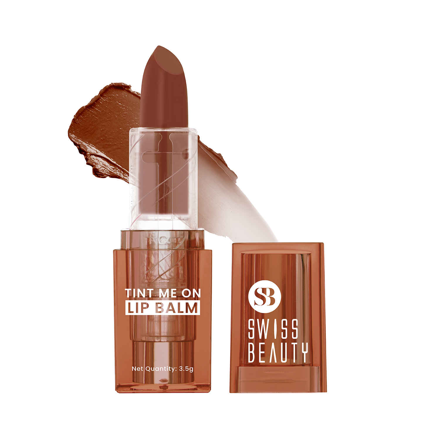 Buy Swiss Beauty Tint Me On Lip Balm | Moisturizes lips | Tinted Lip Balm|1-Mauve Muffin 3.5 gm - Purplle