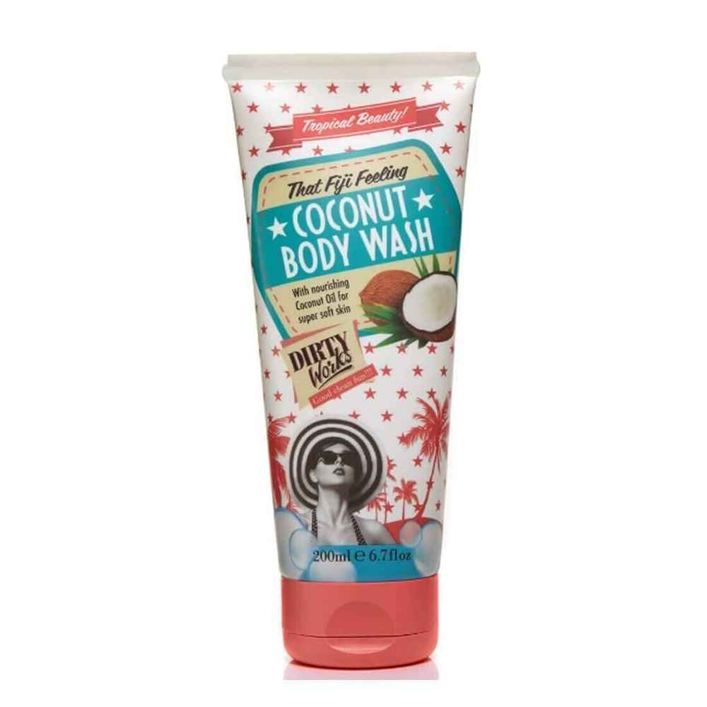 Buy Dirty Works Coconut Body Wash 200ml - Purplle