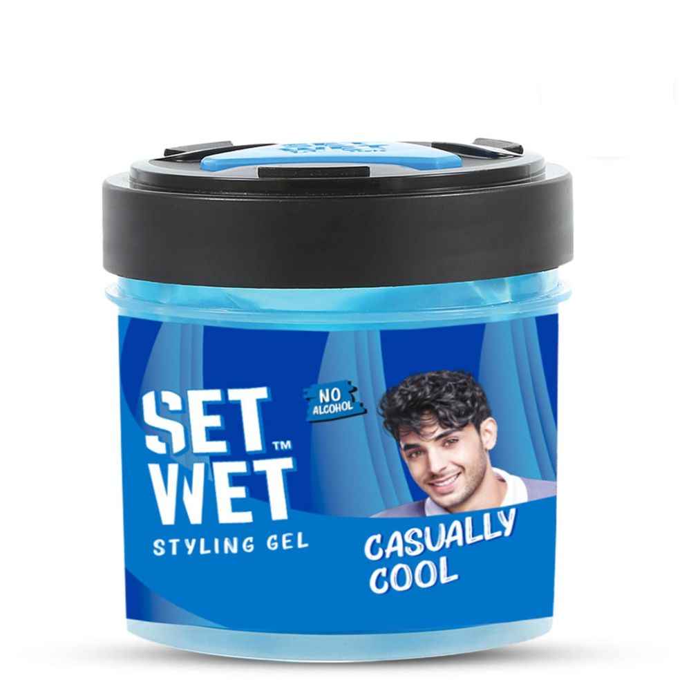 Buy Set Wet Styling Gel Casually Cool (250 ml) - Purplle