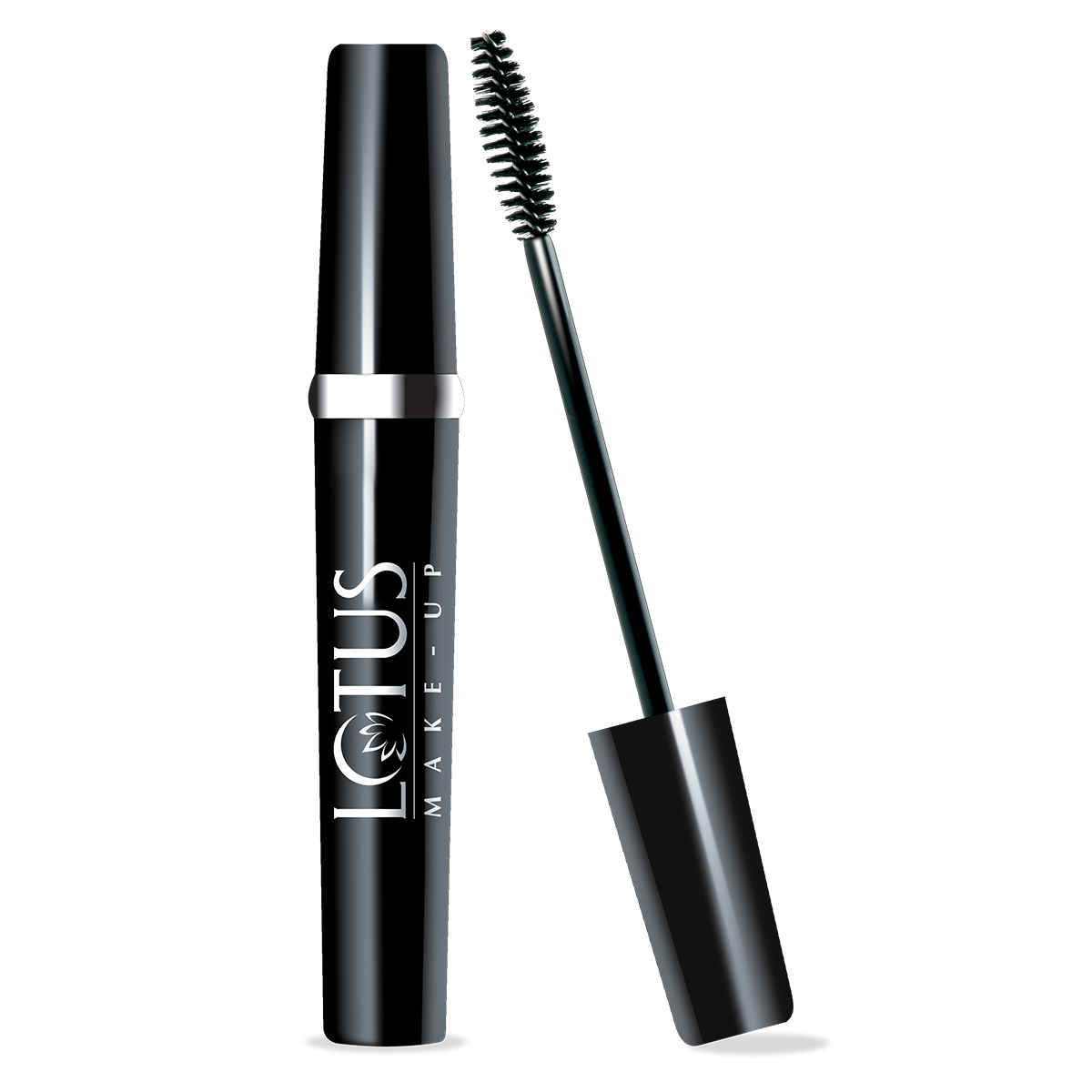 Buy Lotus Herbals Make-Up Black Maxlash Volumnising Botanical Waterproof Mascara Black | Smudge Proof | Vitamin E | 4 gm - Purplle