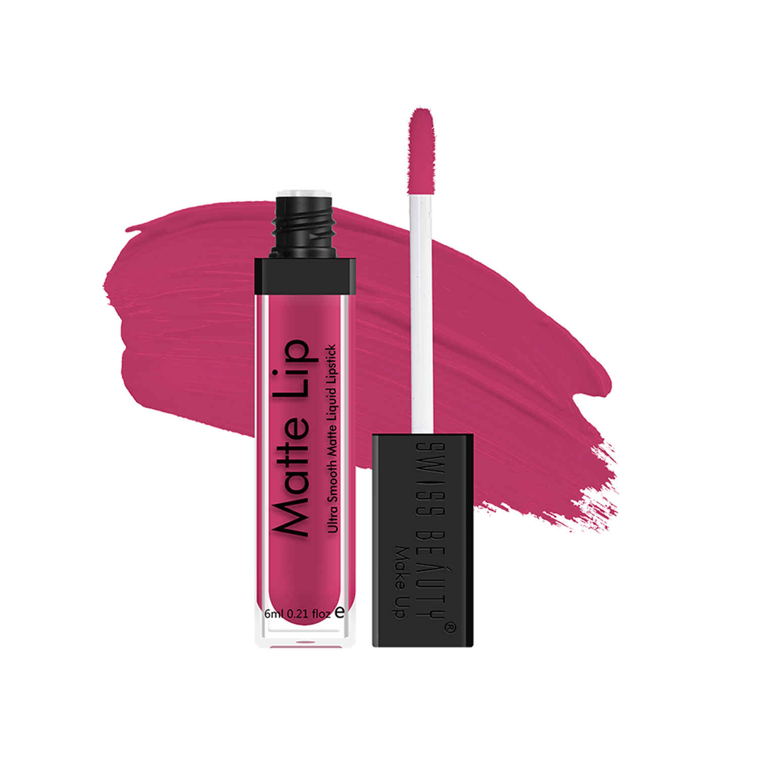 Buy Swiss Beauty Ultra Smooth Matte Lip Liquid Lipstick 30 Fuschsia Pink (6 ml) - Purplle
