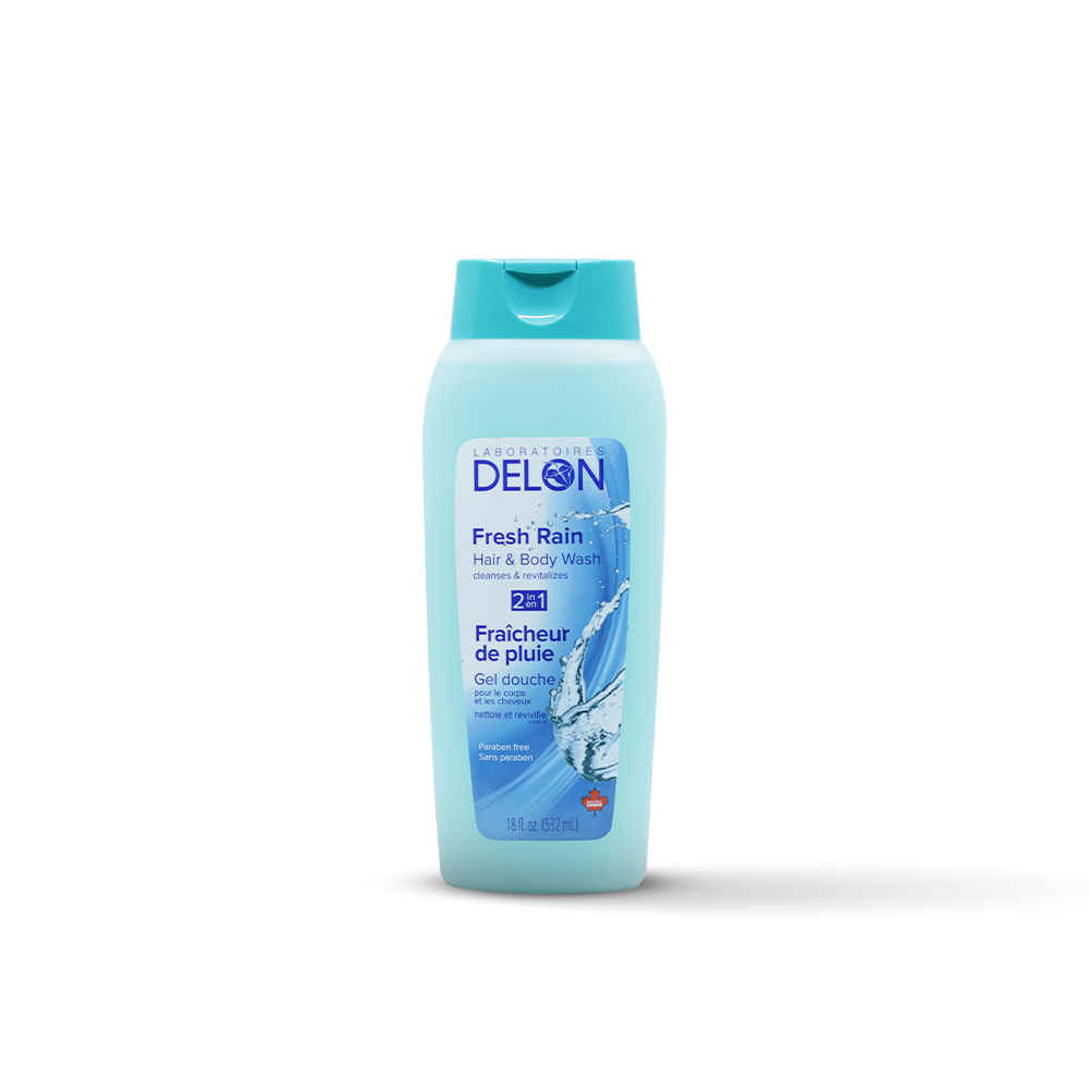 Buy Delon Fresh Rain Body Wash 532ml - Purplle