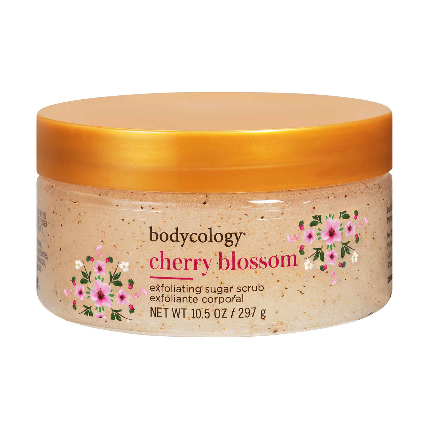 Buy Bodycology Cherry Blossom Exfoliating Sugar Scrub 297g - Purplle