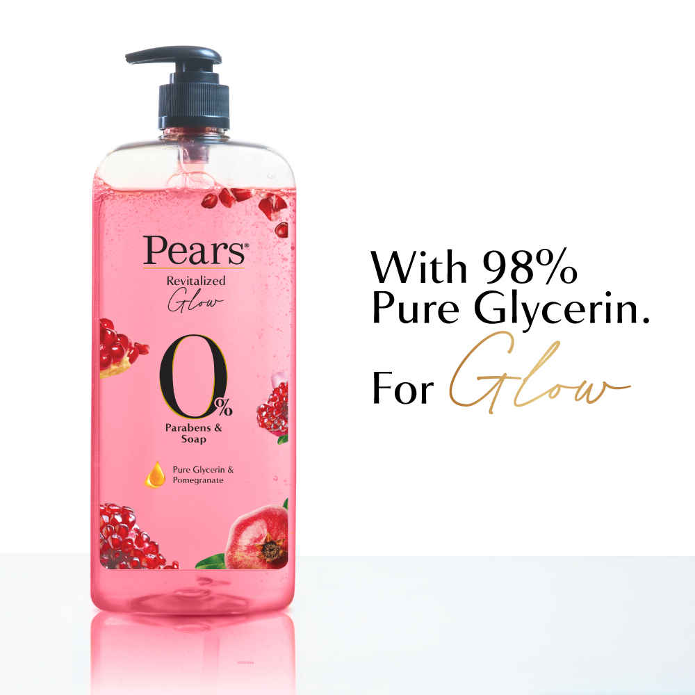 Buy Pears Naturale Pomegranate Body Wash | Brightening skin | 750 ml - Purplle