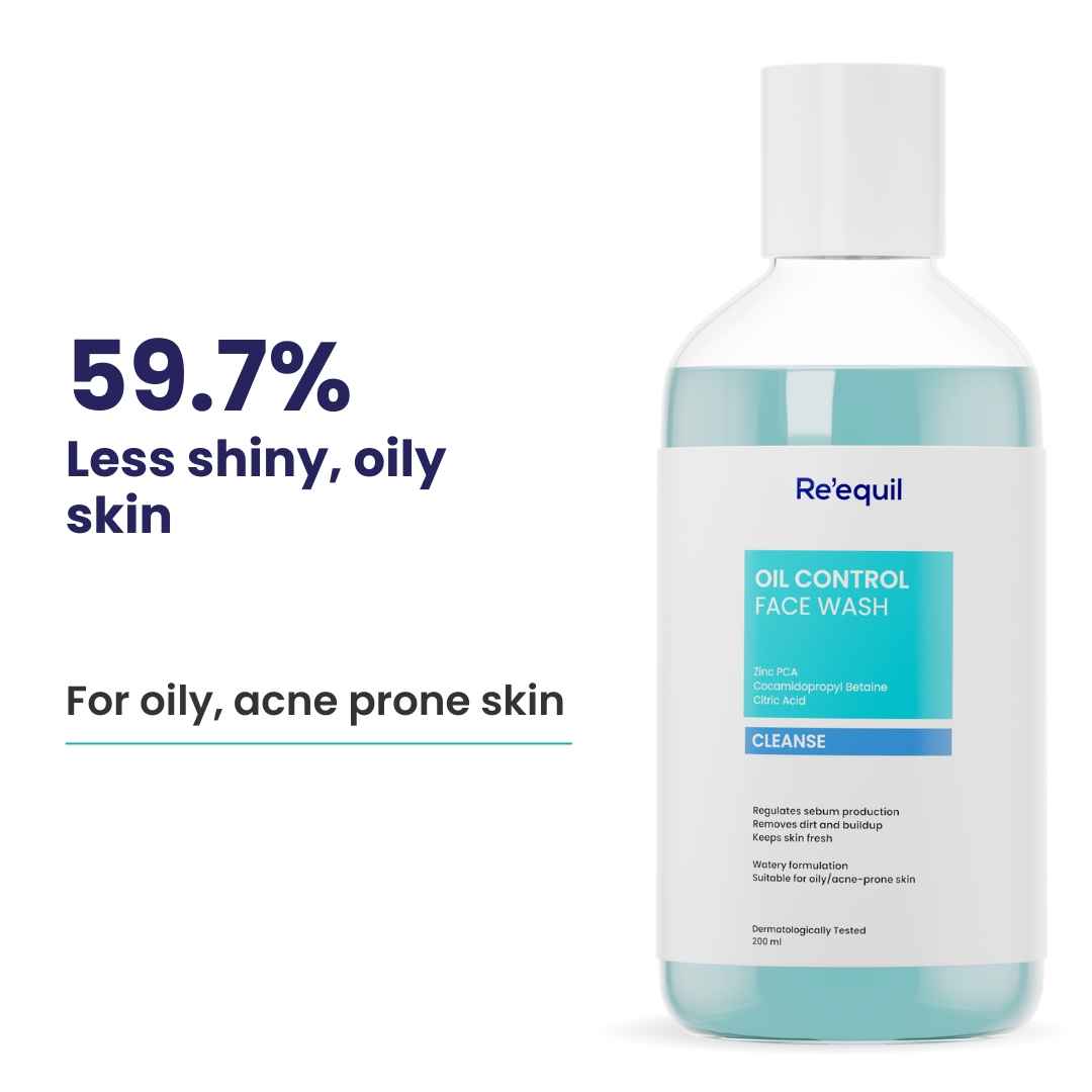 Buy Re'equil Oil Control & Anti Acne Face Wash 200 ml - Purplle