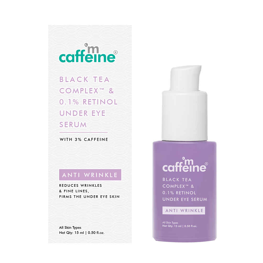 Buy mCaffeine Black Tea Complex™ & 0.1% Ret - 15 ml - Purplle