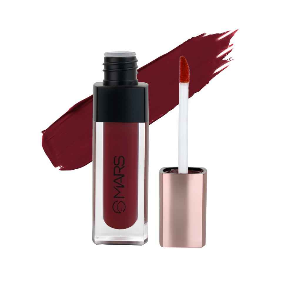 Buy MARS Popstar Non-Drying Liquid Mousse Lipstick for Women with Matte Finish | Lightweight and Non-Sticky Formula | Up to 12 Hour Long Lasting | Transferproof & Waterproof (6 ml) (04-Party Fever) - Purplle