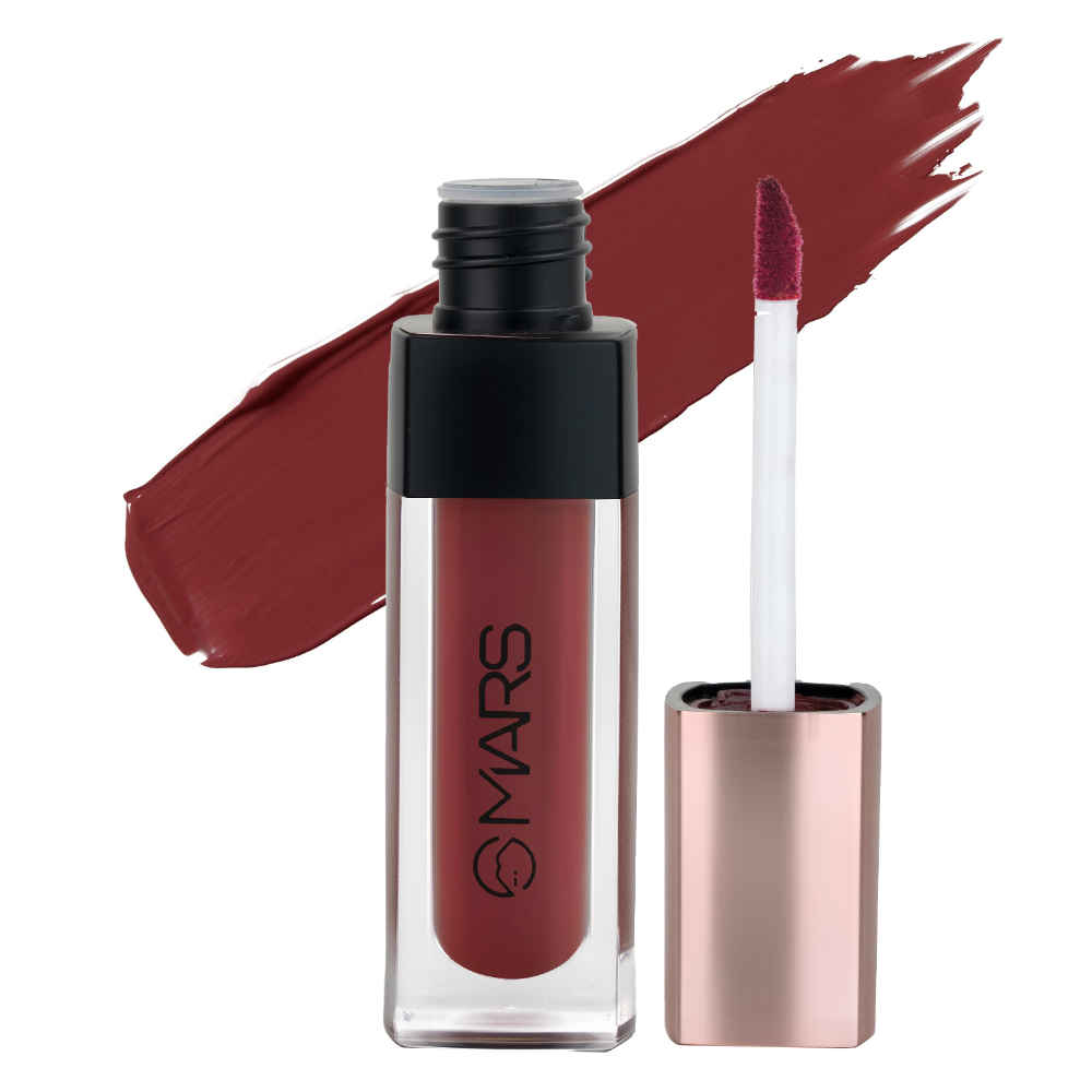 Buy MARS Popstar Non-Drying Liquid Mousse Lipstick for Women with Matte Finish | Lightweight and Non-Sticky Formula | Up to 12 Hour Long Lasting | Transferproof & Waterproof (6 ml) (18-Hot Topic) - Purplle