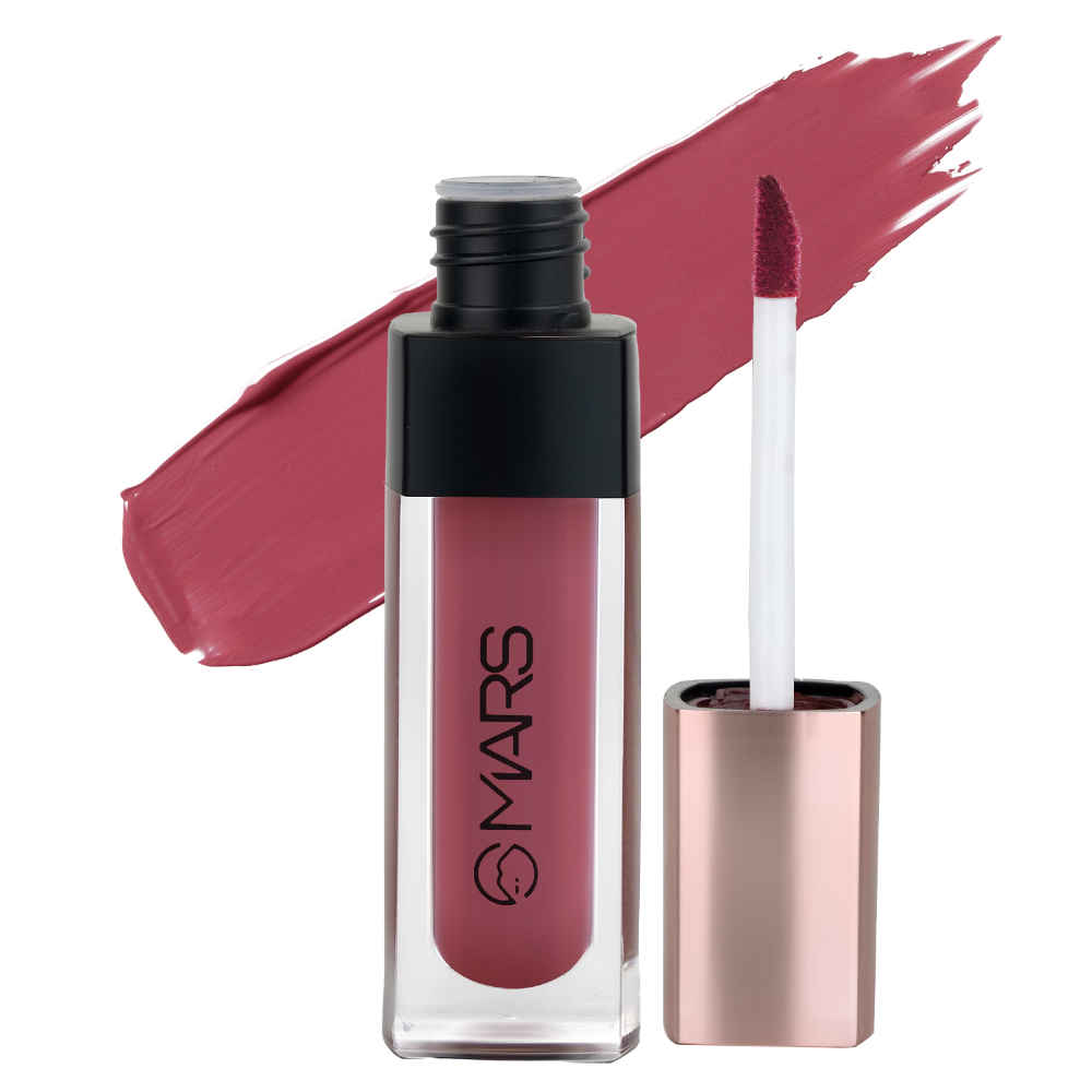 Buy MARS Popstar Non-Drying Liquid Mousse Lipstick for Women with Matte Finish | Lightweight and Non-Sticky Formula | Up to 12 Hour Long Lasting | Transferproof & Waterproof (6 ml) (19-Glory) - Purplle