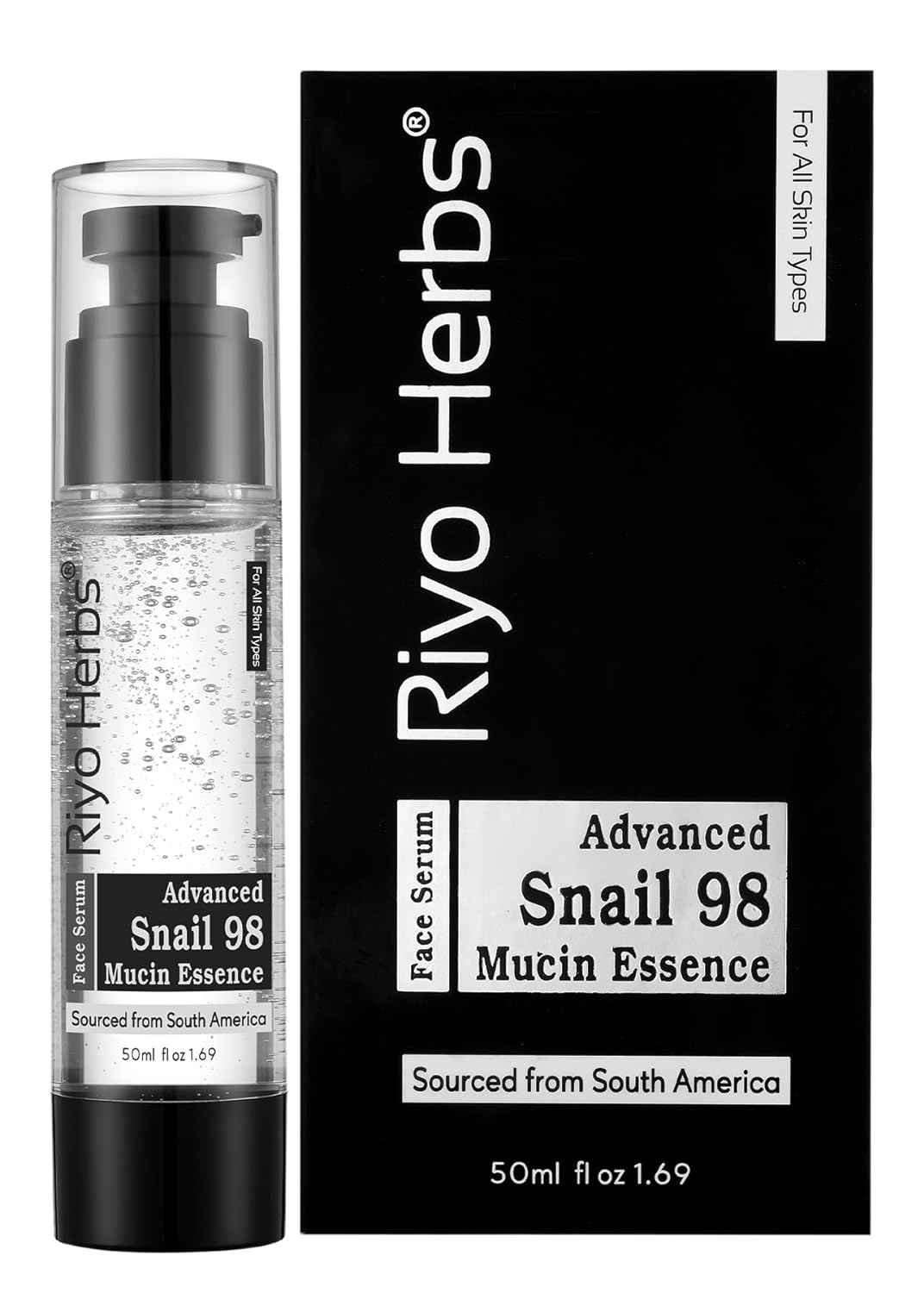 Buy Riyo Herbs Advanced Snail 98 Mucin Essence for Moist & Smooth skin 50 ml - Purplle