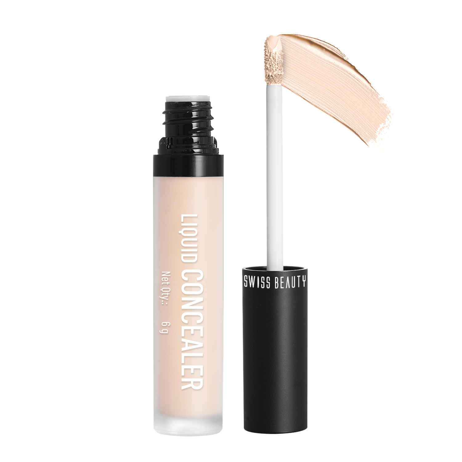 Buy Swiss Beauty Liquid Concealer 10 Porcelain 6 gm - Purplle