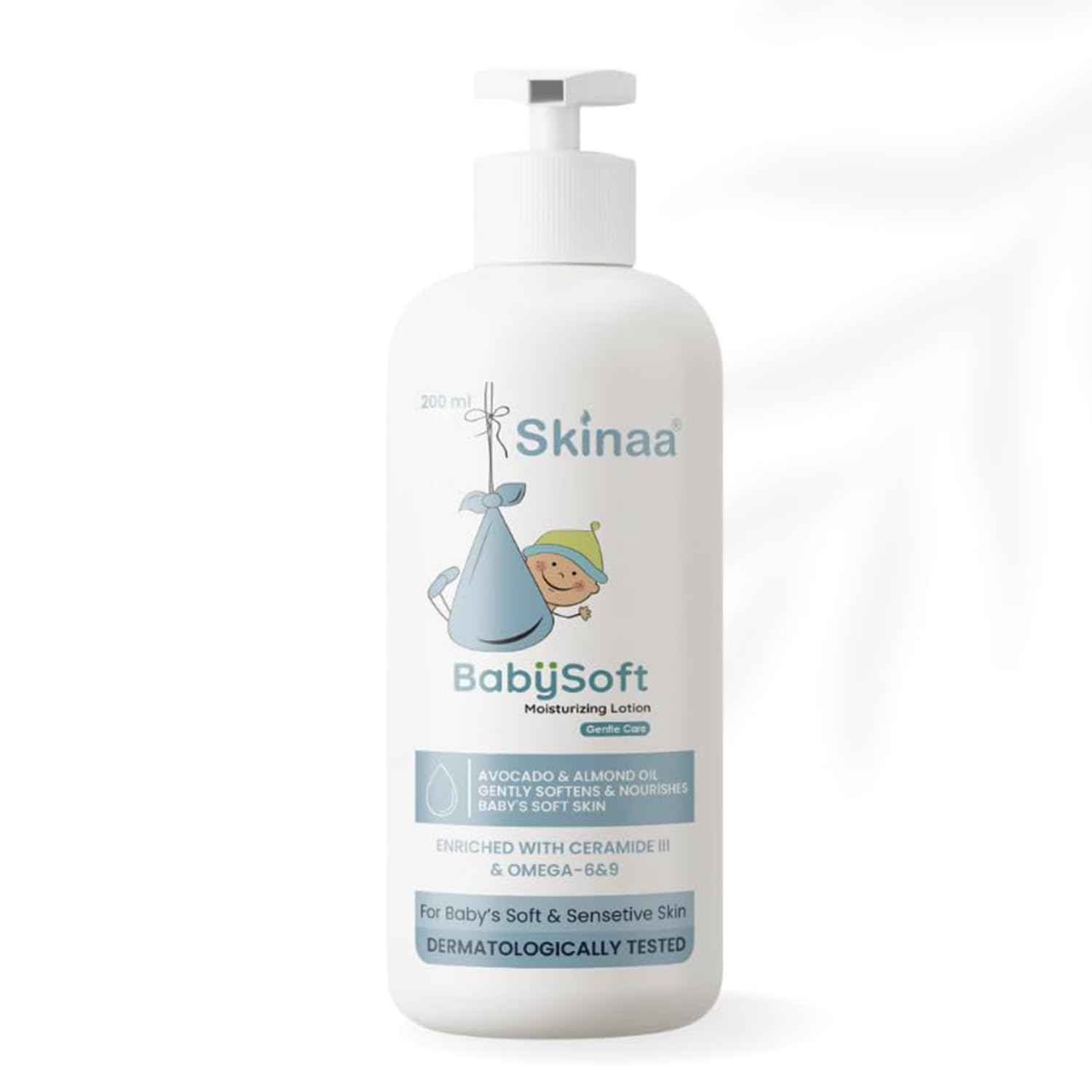 Buy Skinaa BabySoft Moisturizing Lotion | Soften & Nourish Baby's Skin with Avocado & Almond Oil | Gentle Care Lotion 250 ml - Purplle