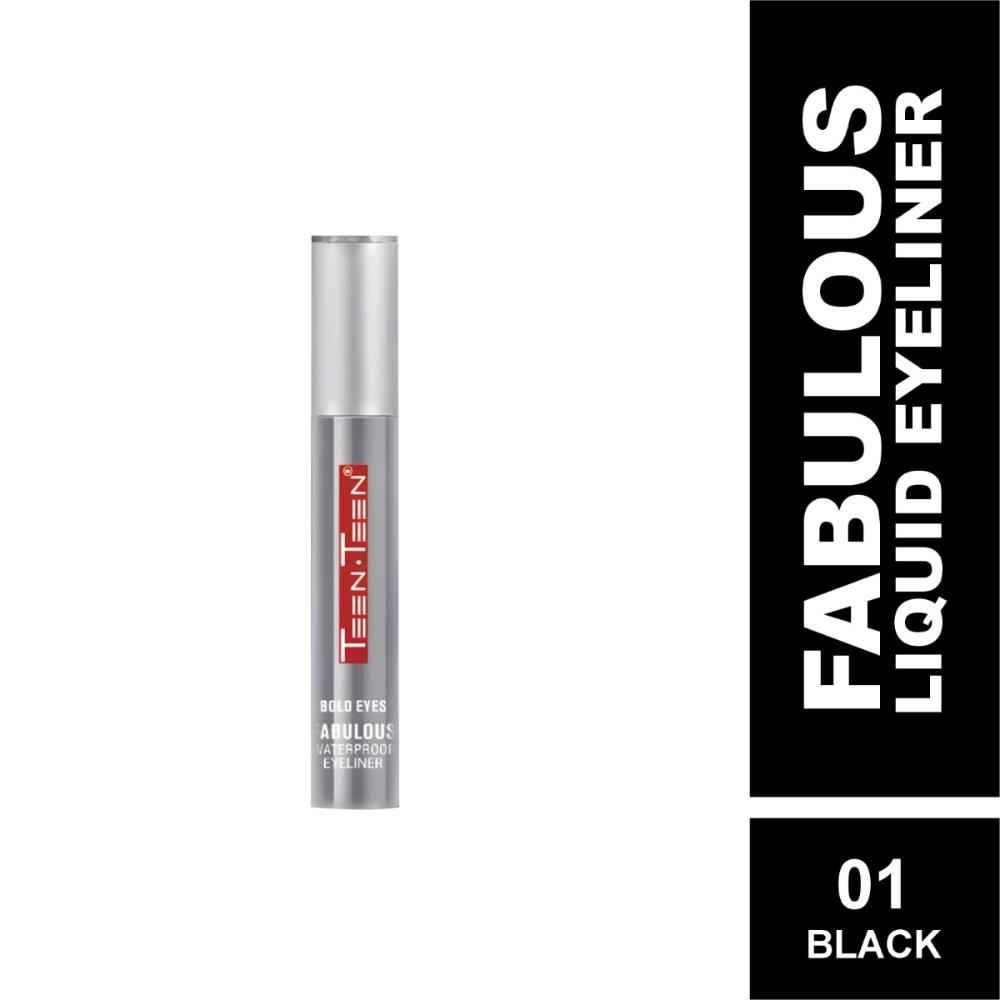 Buy TEEN.TEEN FABLOUS LIQUID EYELINER - BLACK, 6ml - Purplle
