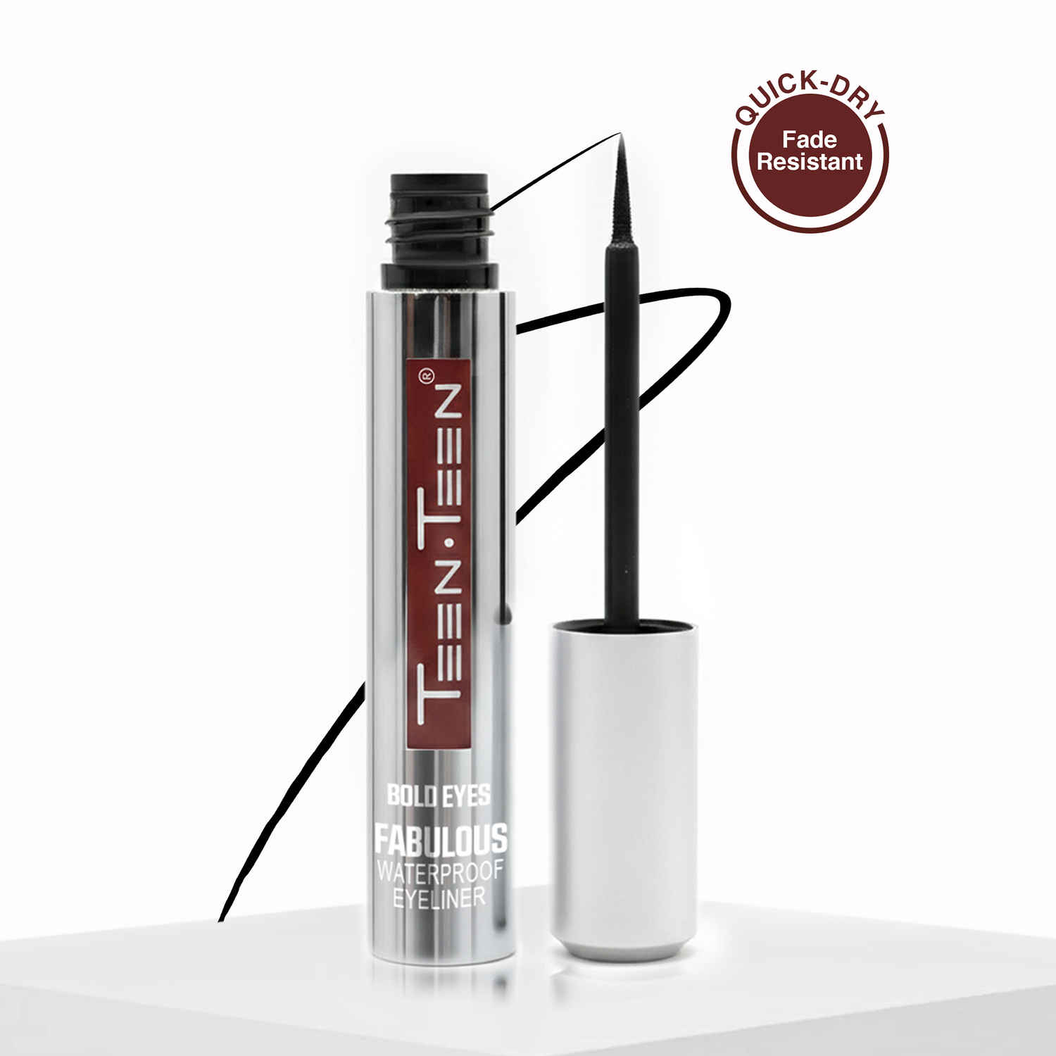 Buy TEEN.TEEN FABLOUS LIQUID EYELINER - BLACK, 6ml - Purplle