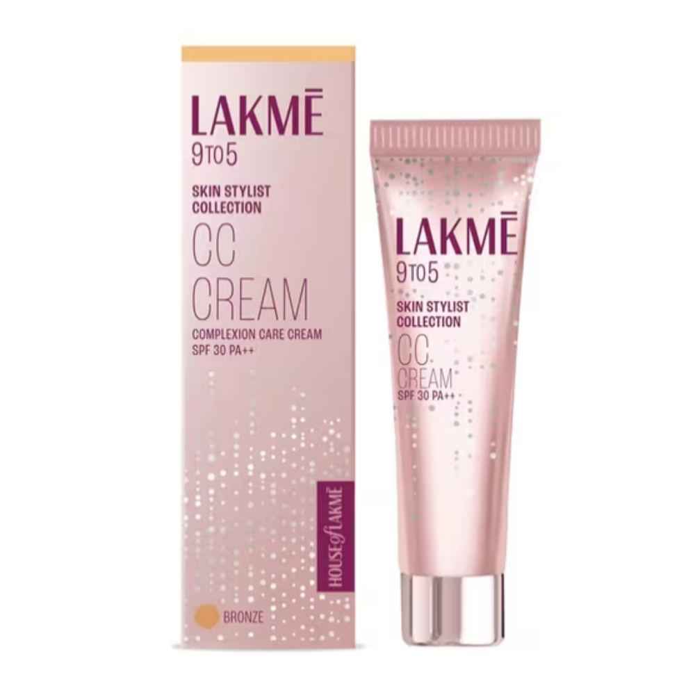 Buy Lakme 9 to 5 CC Cream Bronze 9 gm - Purplle