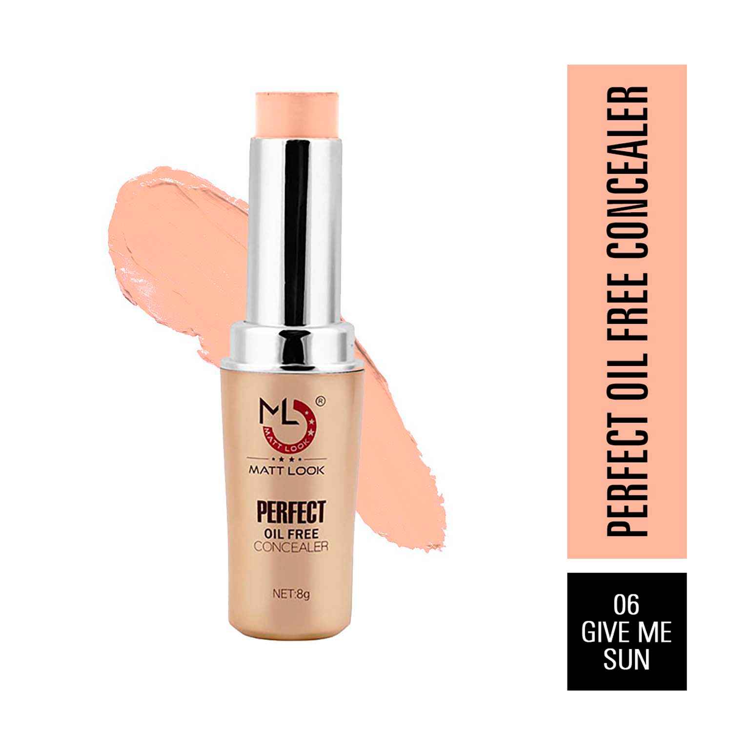 Buy Matt look Perfect Oil Free Concealer, Face Makeup, Give Me Sun (8gm) - Purplle