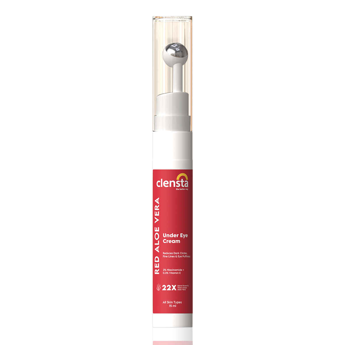 Buy Clensta Absolute Under Eye Cream| With Red Aloe Vera, 2% Niacinamide, | Soothe Dark Circles and Eye Puffiness| For Men & Women - 15 ml - Purplle