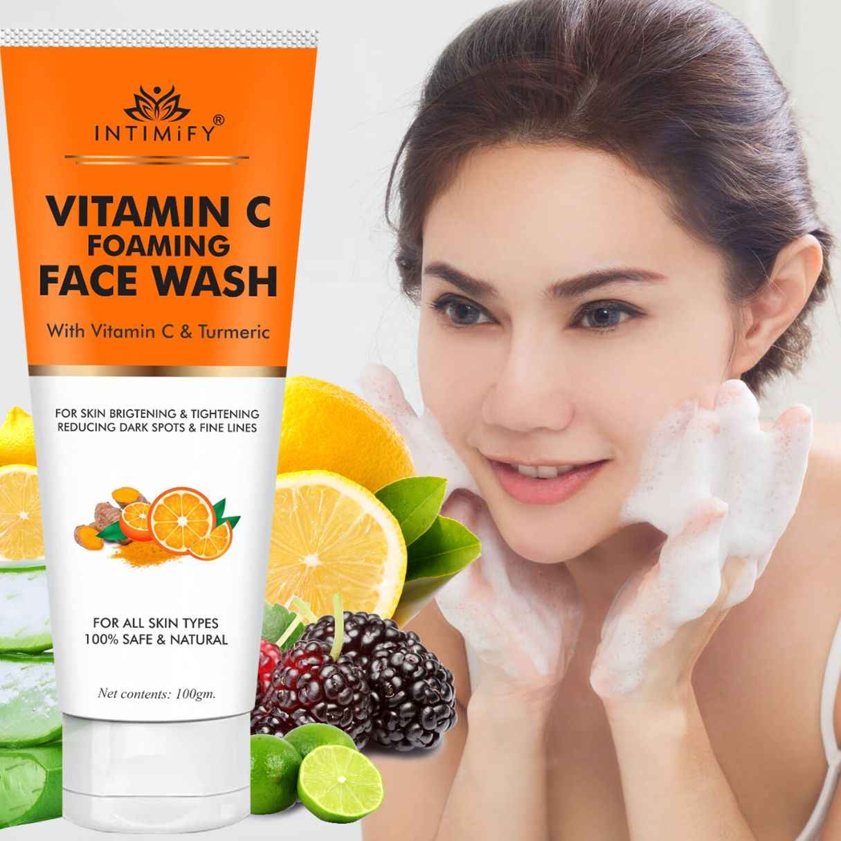 Buy Intimify Vitamin C Face Wash 100 gm - Purplle