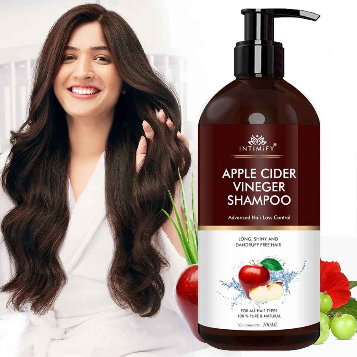 Buy Intimify Apple Cider Hair Shampoo 200 ml - Purplle