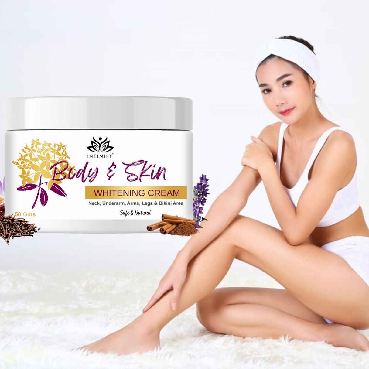 Buy Intimify Body & Skin Whitening Cream 50 gm - Purplle