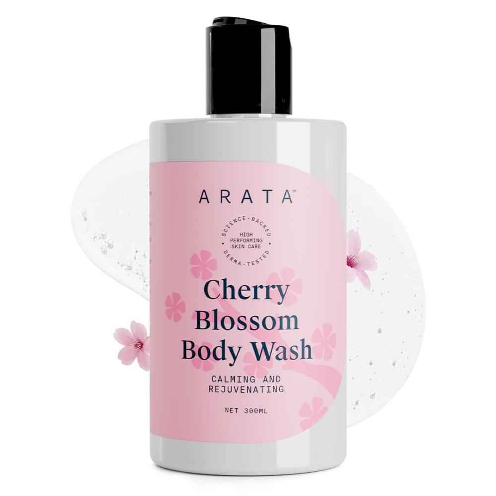 Buy Arata Nourishing Body Wash with Cherry Blossom Fragrance | Daily Calming Body Wash for Men & Women | Gently Cleanses | Natural, Vegan & Cruelty-Free| 300 ml - Purplle