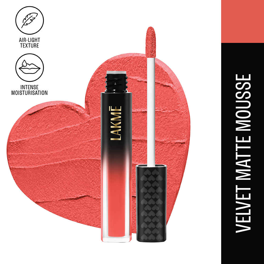 Buy Lakme Xtraordin-airy Lip Mousse Passion Pink 4.6 gm - Purplle