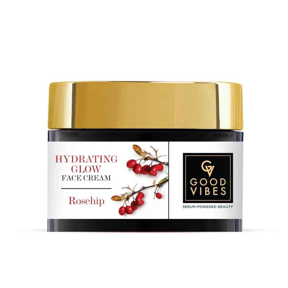Buy Good Vibes Rosehip Moisture Rich Face Cream (100 g) - Purplle