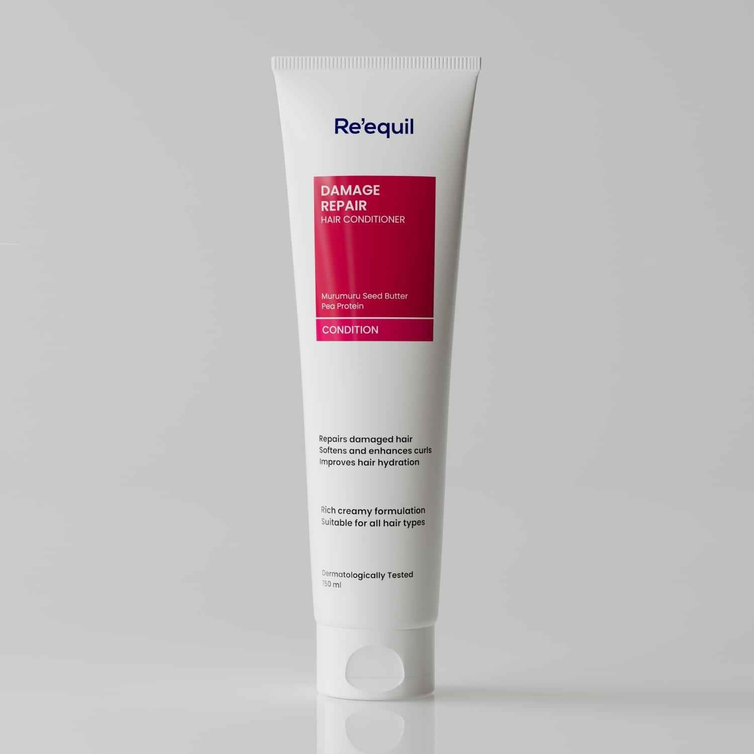 Buy Re'equil Murumuru Damage Repair Hair Conditioner 150 ml - Purplle