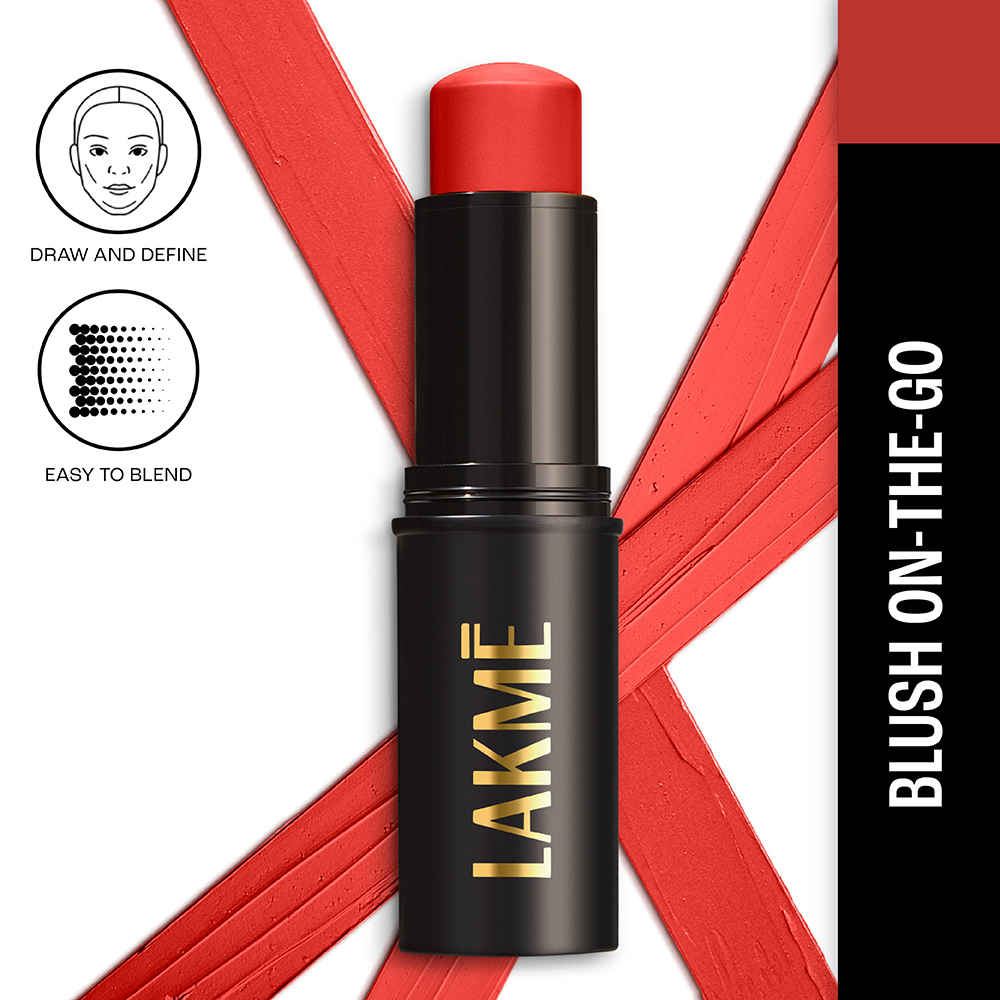 Buy Lakme Facelift MultiSlayer Blush Stick-1Cherry Bomb, 13 gm - Purplle
