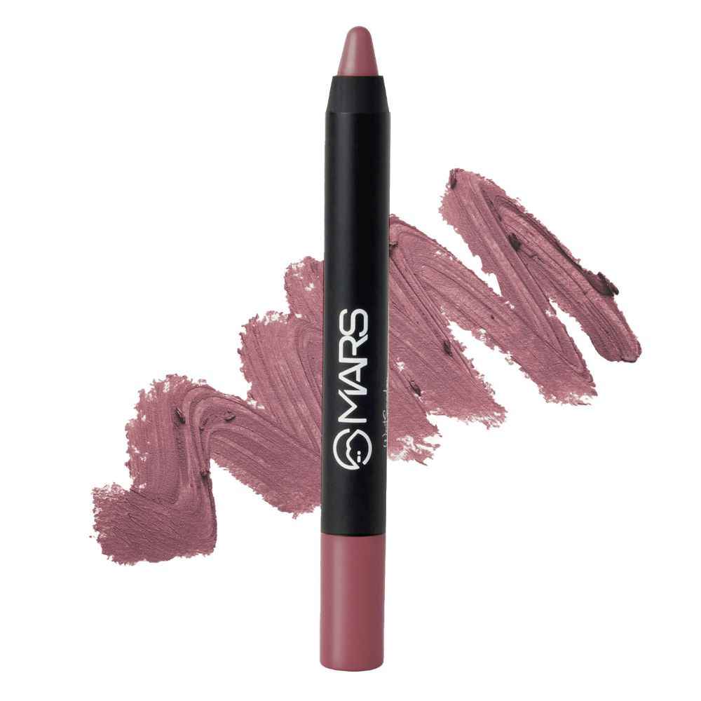 Buy MARS Won't Smudge Won't Budge Crayon Lipstick up to 12 Hours Stay | Matte Finish | Waterproof | Won't Smudge Won't Budge Lip Crayon (3.5 gm) (23-I Am Cute) - Purplle